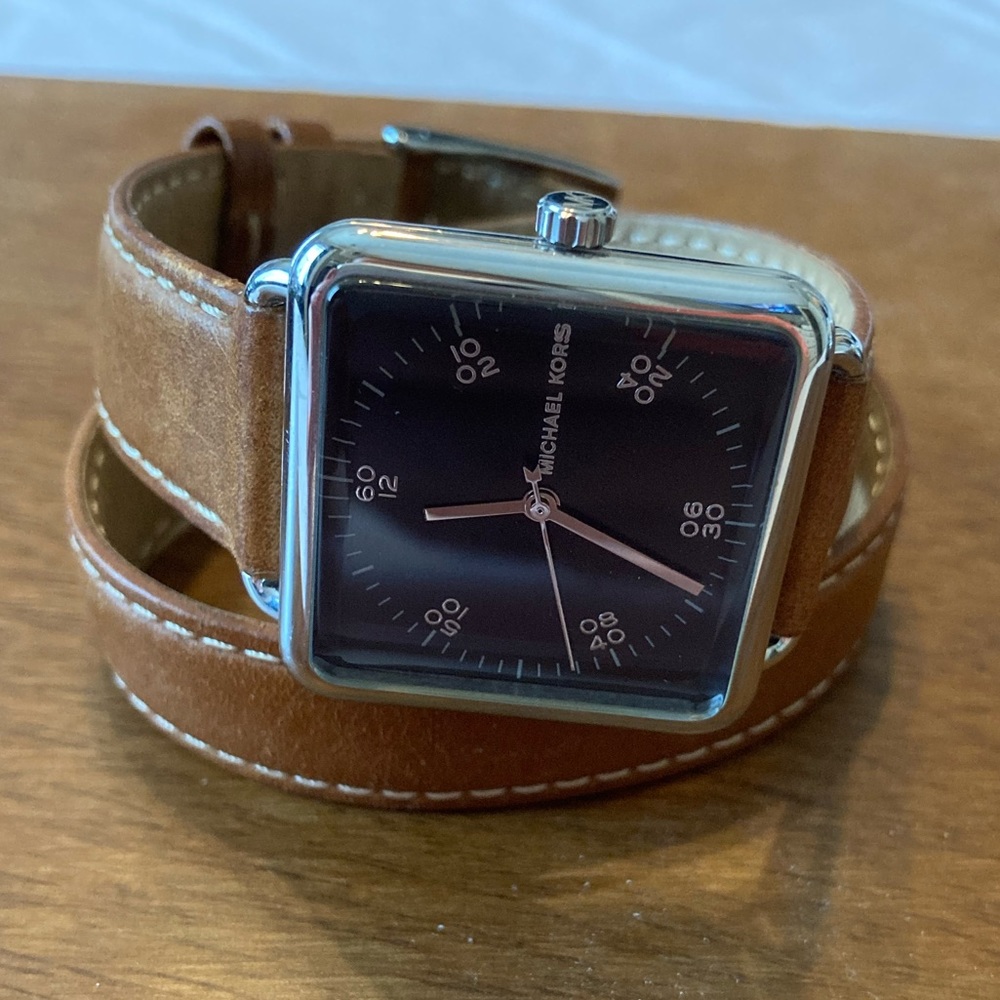 Michael Kors Brenner Double Wrap Watch